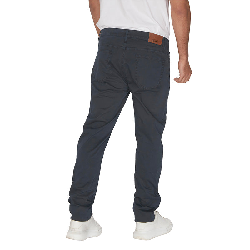 GARMENT DYED 5 PKT STRETCH TWILL PANT