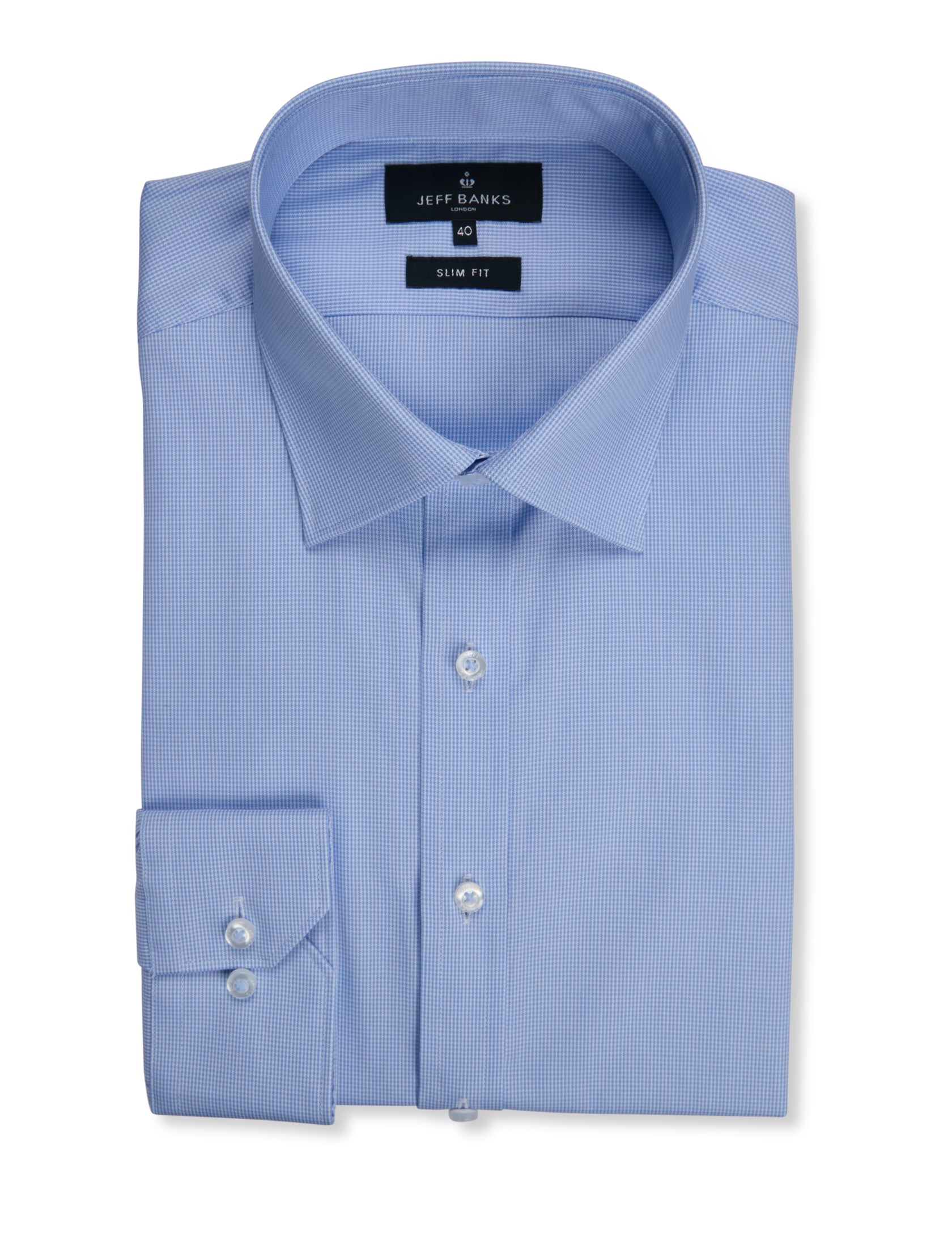 KENSINGTON MICRO-CHECK SLIM FIT SHIRT