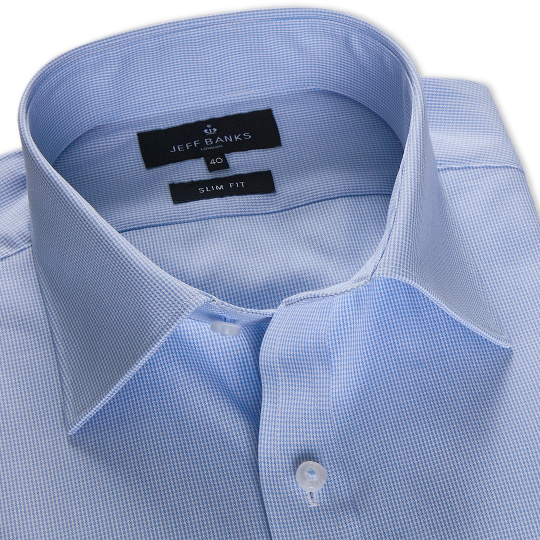 KENSINGTON MICRO-CHECK SLIM FIT SHIRT